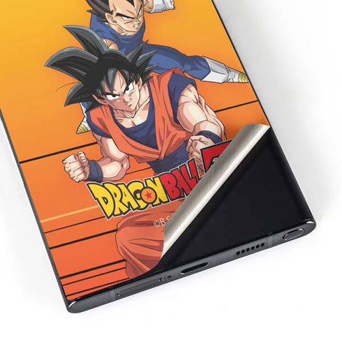 Dragon Ball Z Goku & Vegeta Galaxy S25 Ultra Skin
